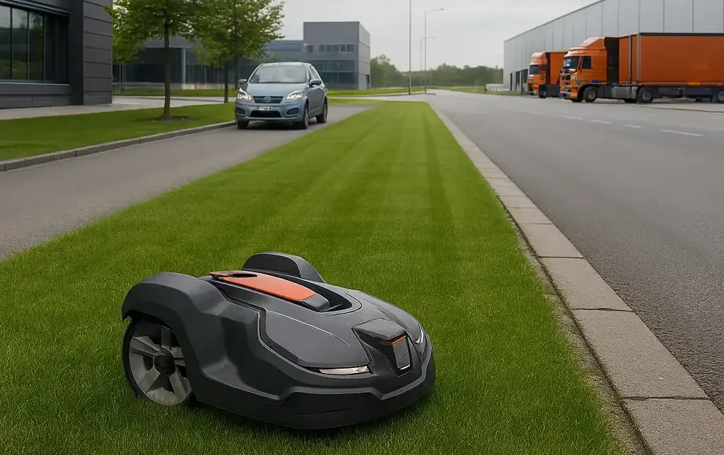 robotfűnyíró céges megoldások