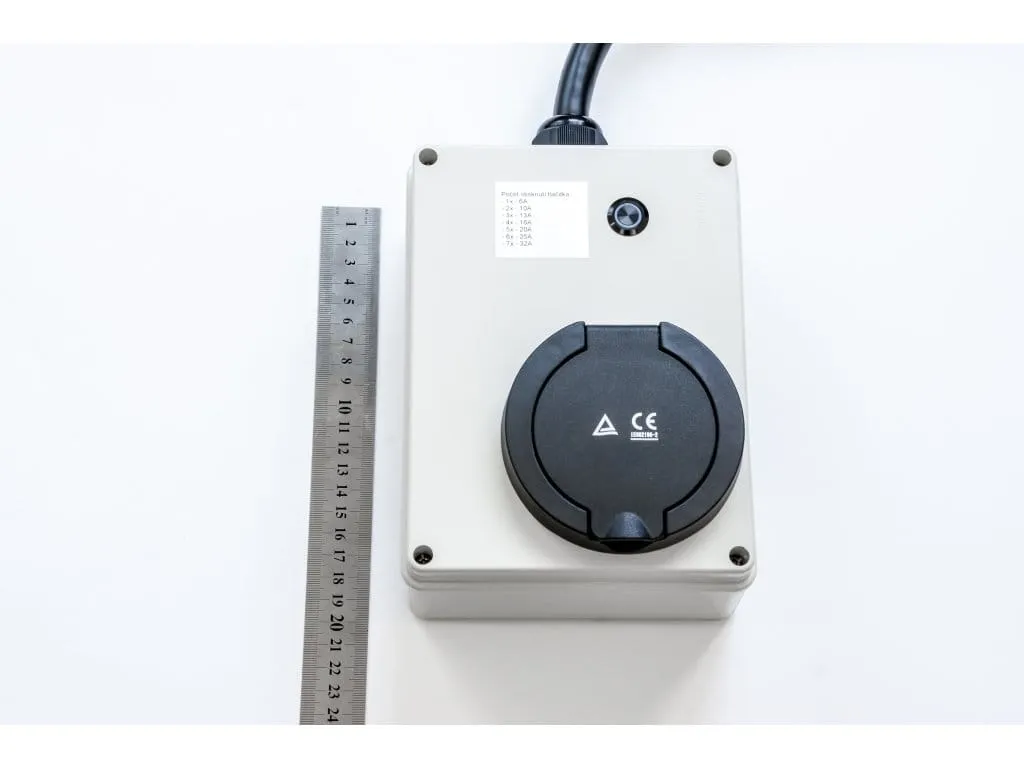 inChaNet elektromos autó állítható fali és hordozható töltő – 11kW (3x16A) – 7. kép